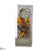 Preserved Leaf, Pod Door Hanger - Rust Yellow - Pack of 10