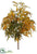 Fern Bush - Olive Green - Pack of 12