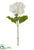 Hydrangea Spray - White - Pack of 6