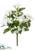 Silk Plants Direct Stephanotis Bush - White - Pack of 12