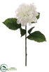 Silk Plants Direct Dahlia Spray - White - Pack of 12