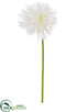 Silk Plants Direct Mum Spray - White - Pack of 12