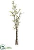 Silk Plants Direct Cherry Blossom Arrangement - White - Pack of 1