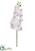 Silk Plants Direct Phalaenopsis Orchid Spray - White - Pack of 6