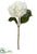 Hydrangea Spray - White - Pack of 12