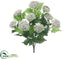 Silk Plants Direct Queen Anne's Lace Bush - White - Pack of 12