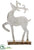 Reindeer - Silver - Pack of 2