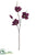 Magnolia Spray - Wine - Pack of 12