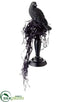 Silk Plants Direct Crow - Black - Pack of 6