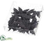 Silk Plants Direct Wood Confetti - Black - Pack of 12