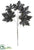 Maple Leaf Spray - Black - Pack of 12