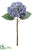 Real Touch Hydrangea Spray - Blue Dark - Pack of 6