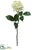 Silk Plants Direct Rose Spray - Mint Dark - Pack of 12