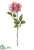 Velvet Rose Spray - Pink - Pack of 6