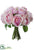 Rose Bouquet - Pink - Pack of 6