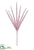 Glittered Foxtail Spray - Pink - Pack of 12