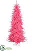 Silk Plants Direct Downswept Pine Slim Tree - Pink - Pack of 1