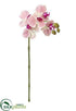 Silk Plants Direct Phalaenopsis Orchid Spray - Pink - Pack of 12