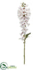 Silk Plants Direct Foxglove Spray - White Pink - Pack of 12