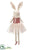 Silk Plants Direct Ballerina Bunny - Cream Pink - Pack of 4