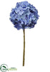 Silk Plants Direct Hydrangea Spray - Blue - Pack of 12