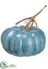 Silk Plants Direct Pumpkin - Blue - Pack of 4