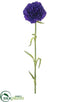 Silk Plants Direct Carnation Spray - Plum - Pack of 24