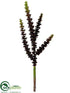 Silk Plants Direct Monkey Tail Pick - Burgundy - Pack of 12