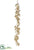 Laurel Leaf Garland - Champagne - Pack of 6