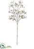 Silk Plants Direct Gypsophila Spray - Champagne - Pack of 12