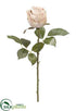 Silk Plants Direct Rose Spray - Linen - Pack of 12