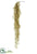 Glittered Plastic Twig Hanging Vine - Gold - Pack of 6