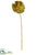 Metallic Poppy Spray - Gold - Pack of 24