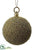 Beaded Ball Ornament - Gold - Pack of 8