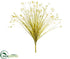 Silk Plants Direct Metallic Grass Spray - Gold - Pack of 12