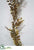 Silk Plants Direct Honey Locust Leaf Garland - Gold - Pack of 6