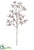 Gypsophila Spray - Rose Gold - Pack of 6