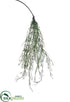 Silk Plants Direct Twig Hanging Spray - Moss - Pack of 24