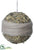 Lichen Ball Ornament - Green Moss - Pack of 4