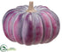 Silk Plants Direct Pumpkin - Eggplant - Pack of 4