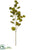 Silk Plants Direct Eucalyptus Spray - Green Brown - Pack of 12