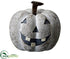 Silk Plants Direct Jack-O-Lantern - Gray Brown - Pack of 4