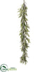 Silk Plants Direct Juniper Garland - Green - Pack of 2