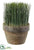 Silk Plants Direct Grass - Green - Pack of 2