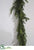 Silk Plants Direct Cedar Garland - Green - Pack of 6