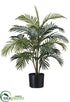 Silk Plants Direct Areca Palm Tree - Green - Pack of 6