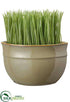 Silk Plants Direct Grass - Green - Pack of 6