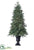 Silk Plants Direct Spruce Tree Branch - Green - Pack of 1