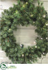 Silk Plants Direct Vienna Wreath - Green - Pack of 4