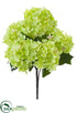 Silk Plants Direct Hydrangea Bush - Green - Pack of 12